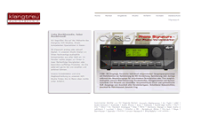 Desktop Screenshot of klangtreu.de