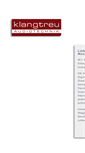 Mobile Screenshot of klangtreu.de